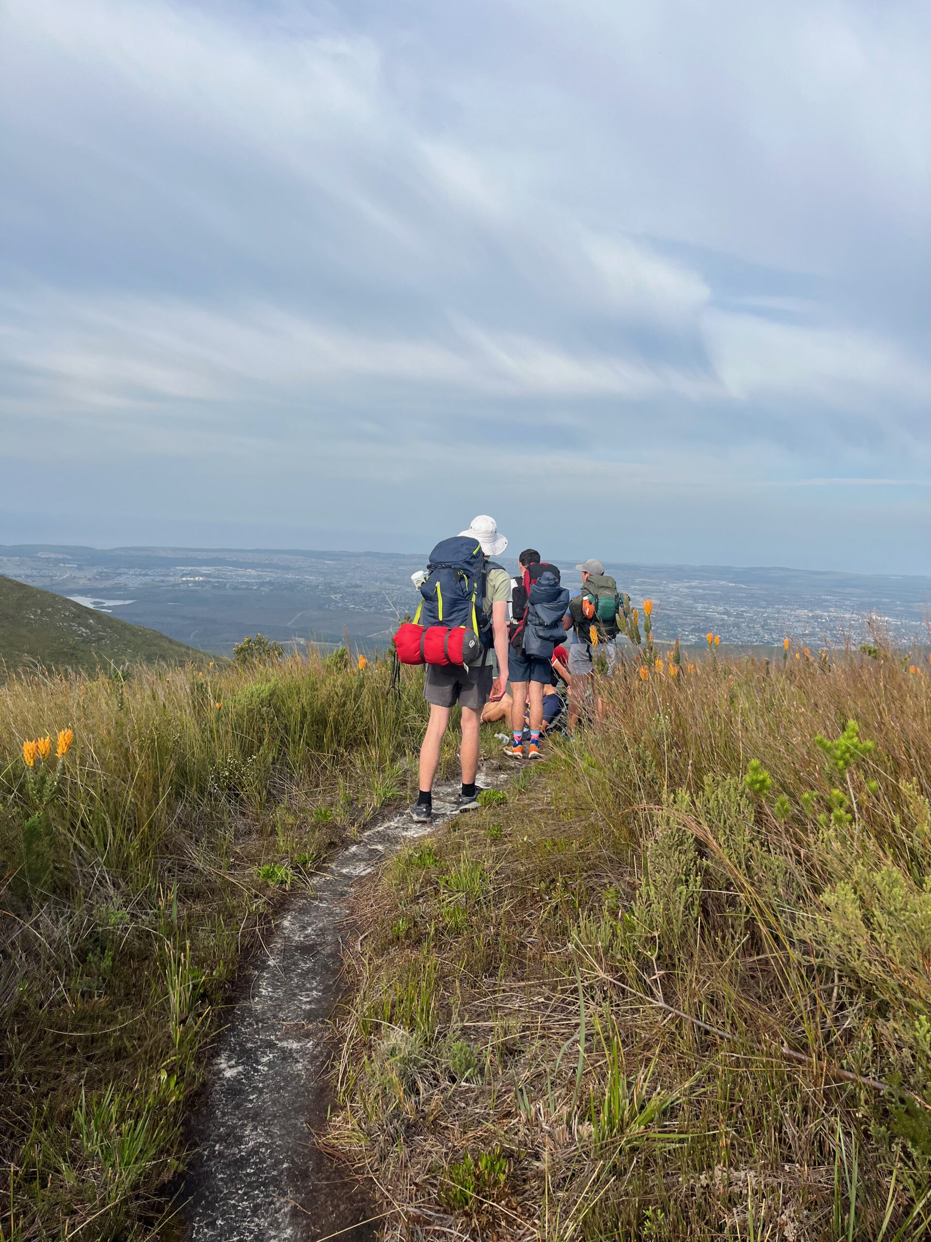 Learners taking part in a GRITC OLC outdoor adventure experience