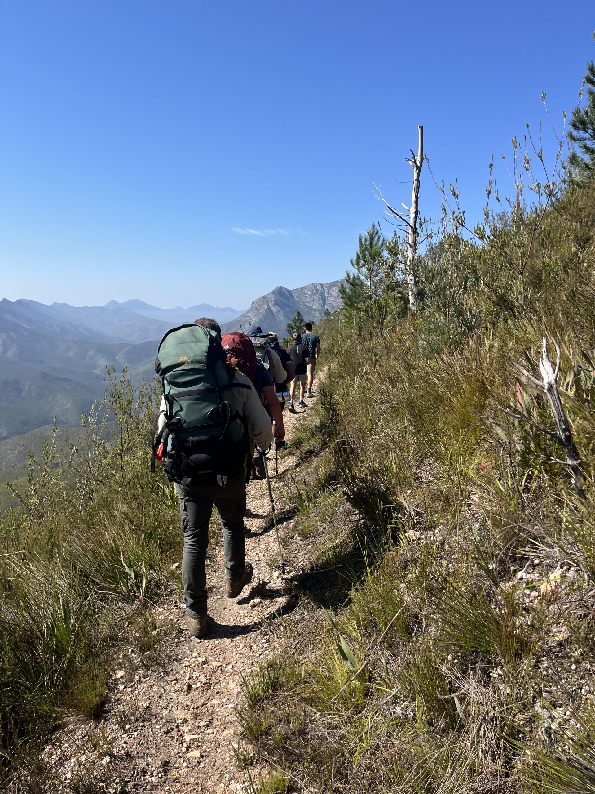 Outdoor experiential learning in the Garden Route mountains